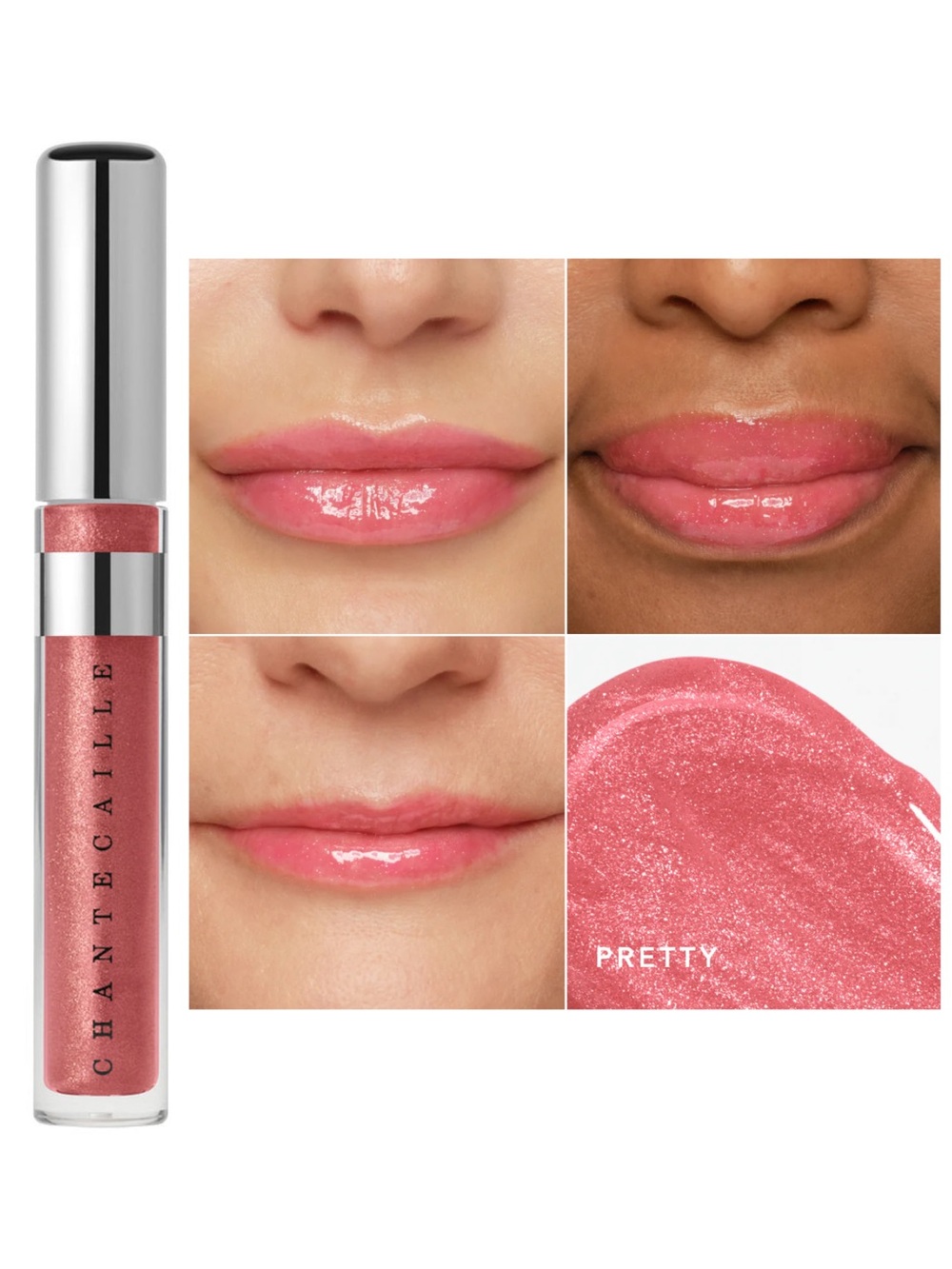 Chantecaille Brilliant Lip Gloss (Shade: Pretty, Glistening Strawberry Pink)